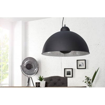  Lampa wisząc Studio czarano srebrna