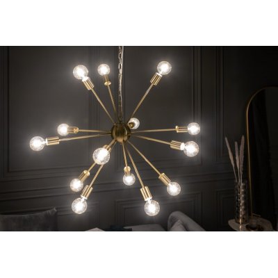 Lampa wisząca Sputnik 85 cm złota 
