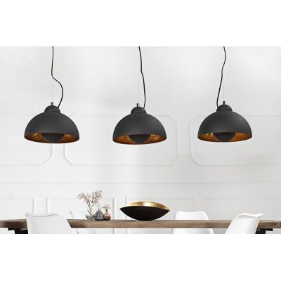  Lampa wisząca Studio czarno złota