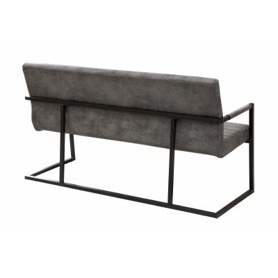  Ławka tapicerowana Loft 160 cm szara