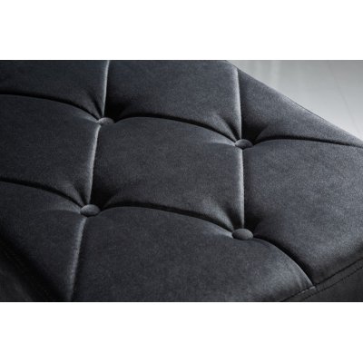  ŁawkaTapicerowana Modern Barock 170 cm. czarna