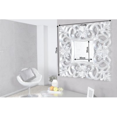  Lustro    Venice 75 cm srebrne