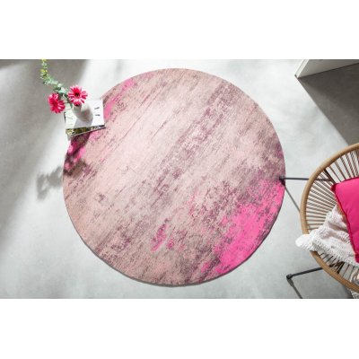   Dywan Modern Art 150 cm beżowo różowy