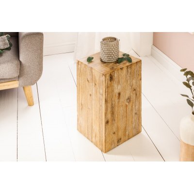 Kolumna 50 cm akacja teak 