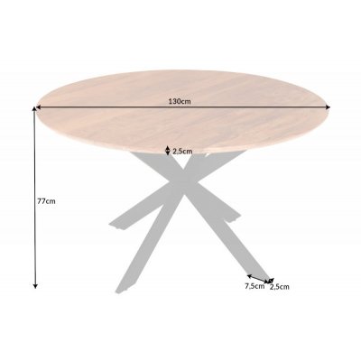  Stół do jadalni Galaxy okrągły 130 cm