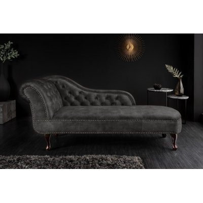  Szezląg Chesterfield 170 cm ciemnoszary