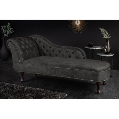  Szezląg Chesterfield 170 cm ciemnoszary