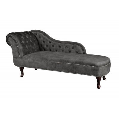  Szezląg Chesterfield 170 cm ciemnoszary
