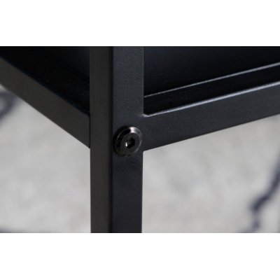  Stolik kawowy Dura Steel 70 cm czarny
