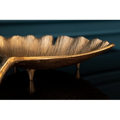  miska Gingko 33 cm złota