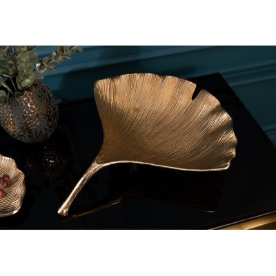  miska Gingko 42 cm. złota