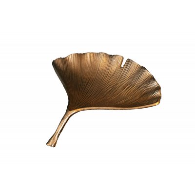  miska Gingko 42 cm. złota
