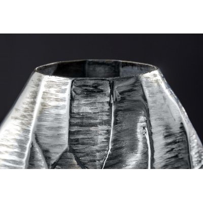  Wazon Organic Orient 45 cm srebrny