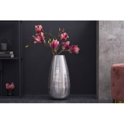 Wazon Orient 50 cm srebrny