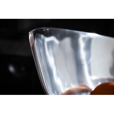  Miska ABSTRAKT 35cm srebrna