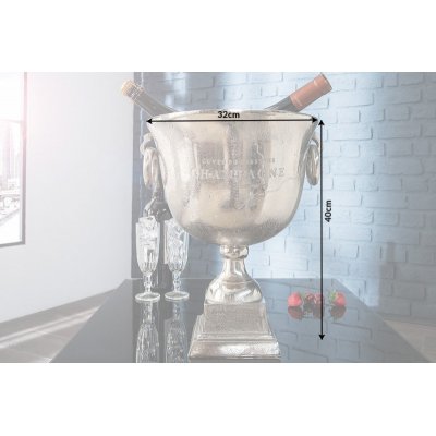  Chłodziarka do szampana 40 cm srebrny puchar