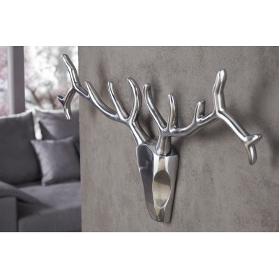  Poroże jelenia Veado alu 90 cm silver