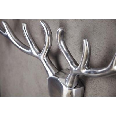  Poroże jelenia Veado alu 90 cm silver