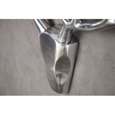  Poroże jelenia Veado alu 90 cm silver