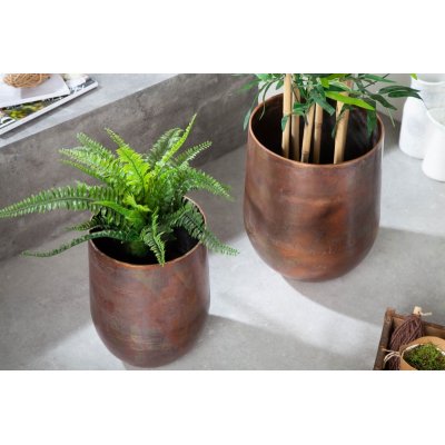   Doniczka FLOWERS zestaw 2 sztuk 
