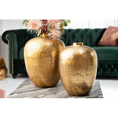  Zestaw wazonów Oriental 2 szt. gold