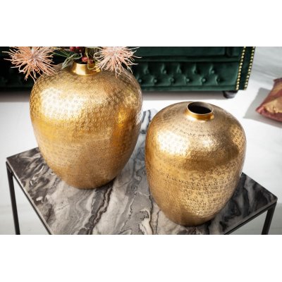  Zestaw wazonów Oriental 2 szt. gold