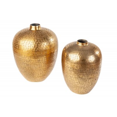  Zestaw wazonów Oriental 2 szt. gold