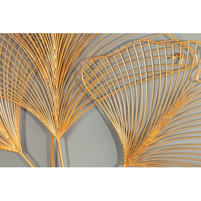   Dekoracja ścienna Ginkgo 90 cm gold