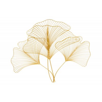   Dekoracja ścienna Ginkgo 90 cm gold