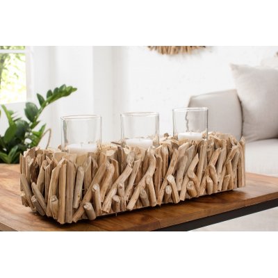  Świecznik Fosill Driftwood
