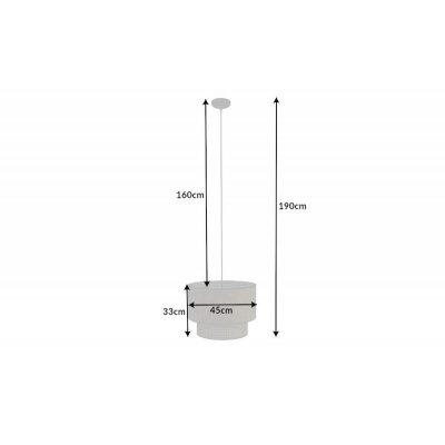  Lampa wisząca Winer 45 cm