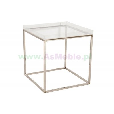  Cubo- stolik z akrylu z kolekcji Kare Design