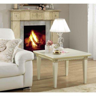  TREVISO DAY WHITE  stolik  pod lampę,  boczny 70 X 70 h 50 cm