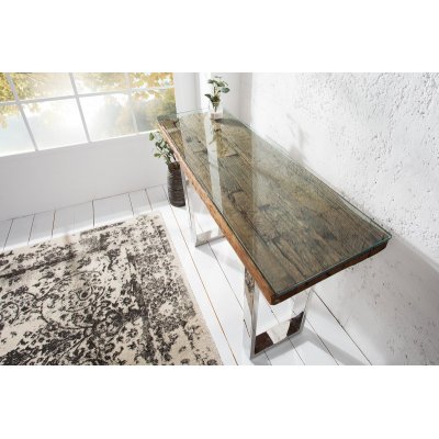  Szklany blat do konsoli 120 cm