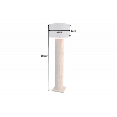  Lampa podłogowa Rots szara