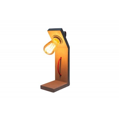  Lampa stołowa cement struktura 30 cm