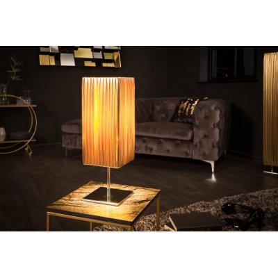  Lampa stołowa Paris złota.43 cm