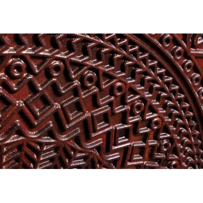  Barek XXL MANDALA masywny 140 cm