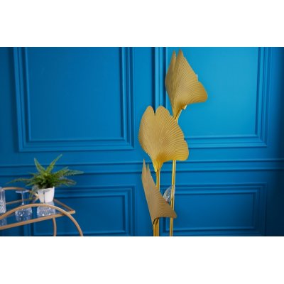  Lampa podłogowa ginkgo 160 cm złota