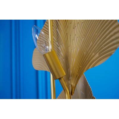  Lampa podłogowa Ginkgo 160 cm złota