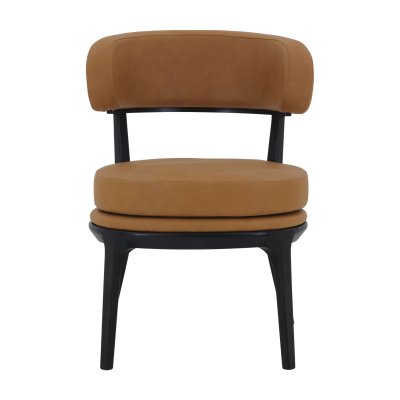 ALIDE Włoskie drewniane krzesło tapicerowane