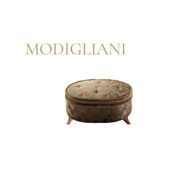  MODIGLIANI Włoska Ovalna Pufa
