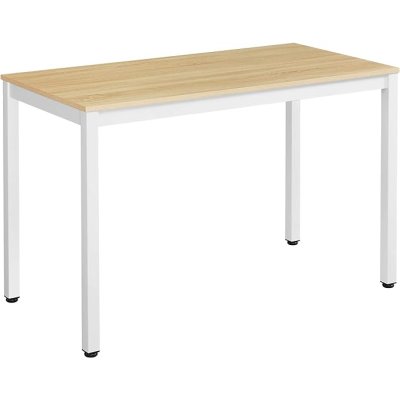  INDUSTRIAL -Stolik pod komputer-biurko, wąski stolik 120 x 60 x 76 cm kolory drewna + biały