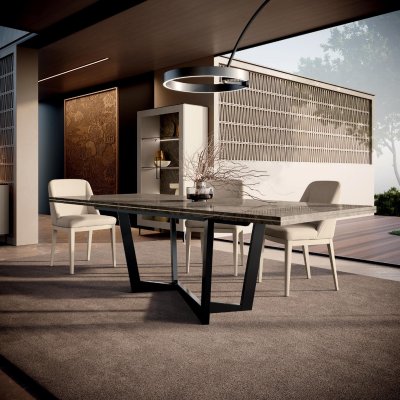 LUSSO  STÓŁ 200 X 101,5 X 76 nowoczesne meble włoskie do jadalni i salonu