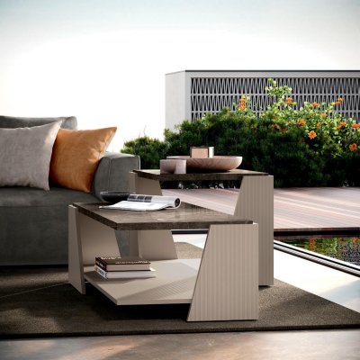  LUSSO  Stolik COFFE  120 x 60 x 40 cm nowoczesne meble włoskie do jadalni i salonu
