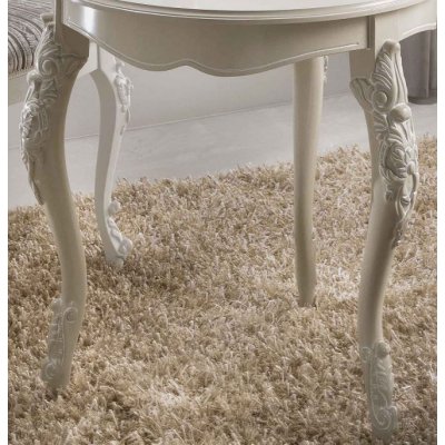  VENERE  Elegancki i  Klasyczny Włoski Mały Stolik Coffe  Włoskie Meble Drewniane