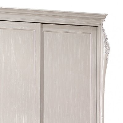  VENERE Antyczna Biel Szafa  Szafa 3 Drzwiowa 250 X 300 Przesuwna  Elegancka i  Klasyczna  Włoskie Meble Drewniane Do Sypialni