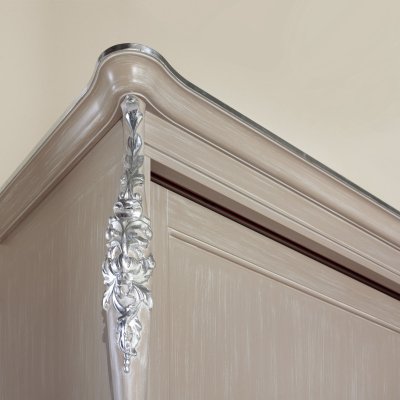  VENERE Antyczna Biel Dwudrzwiowa Szafa Przesuwna  200 X 225 cm Elegancka i  Klasyczna Włoskie Meble Drewniane Do Sypialni