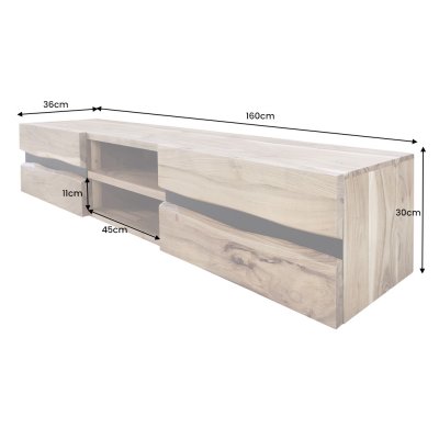  Komoda wisząca  RTV AMAZONAS 160 cm