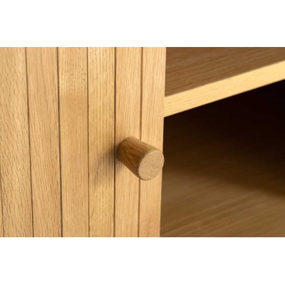  Komoda Retro TV board VALHALLA WOOD 160 cm dąb naturalny